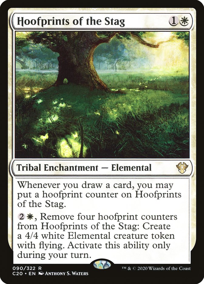 Hoofprints of the Stag [Commander 2020] | Rook's Games and More