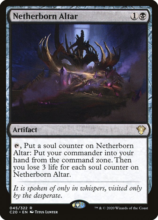 Netherborn Altar [Commander 2020] | Rook's Games and More