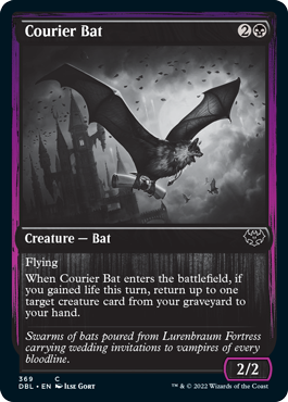 Courier Bat [Innistrad: Double Feature] | Rook's Games and More
