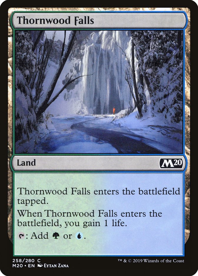 Thornwood Falls [Core Set 2020] | Rook's Games and More