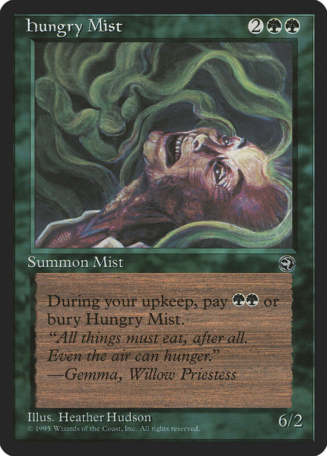 Hungry Mist (Gemma Flavor Text) [Homelands] | Rook's Games and More