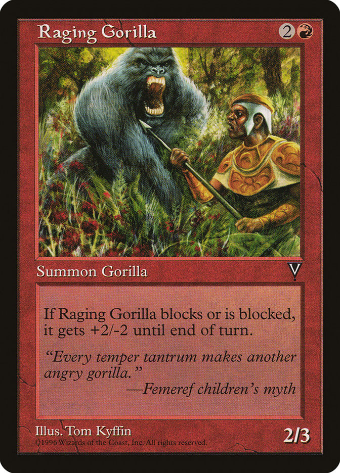 Raging Gorilla [Visions] | Rook's Games and More