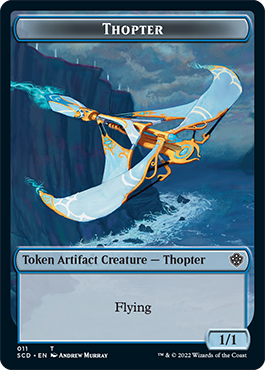 Pegasus // Thopter Double-Sided Token [Starter Commander Decks] | Rook's Games and More