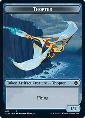 Bird // Thopter Double-Sided Token [Starter Commander Decks] | Rook's Games and More