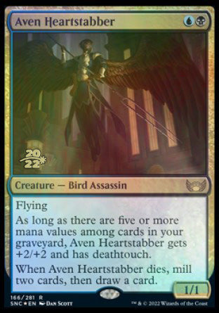 Aven Heartstabber [Streets of New Capenna Prerelease Promos] | Rook's Games and More