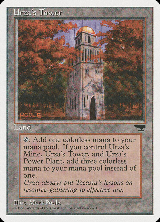 Urza's Tower (Autumn Leaves) [Chronicles] | Rook's Games and More