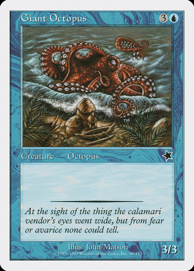 Giant Octopus [Starter 1999] | Rook's Games and More