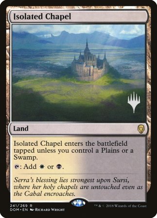 Isolated Chapel [Dominaria Promos] | Rook's Games and More