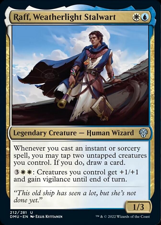 Raff, Weatherlight Stalwart [Dominaria United] | Rook's Games and More