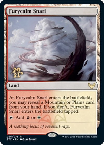 Furycalm Snarl [Strixhaven: School of Mages Prerelease Promos] | Rook's Games and More