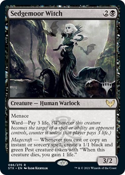 Sedgemoor Witch (Promo Pack) [Strixhaven: School of Mages Promos] | Rook's Games and More