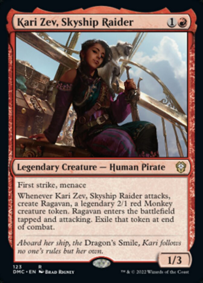 Kari Zev, Skyship Raider [Dominaria United Commander] | Rook's Games and More