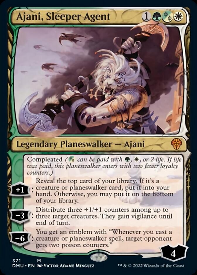 Ajani, Sleeper Agent (Showcase) [Dominaria United] | Rook's Games and More