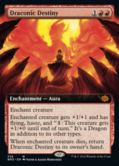 Draconic Destiny (Extended Art) [The Brothers' War]