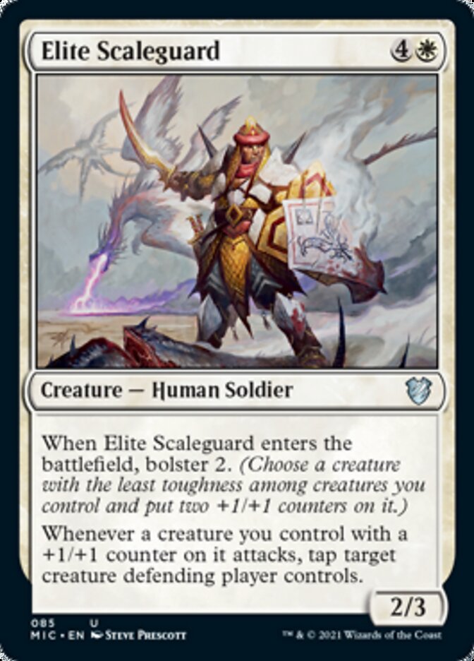 Elite Scaleguard [Innistrad: Midnight Hunt Commander] | Rook's Games and More