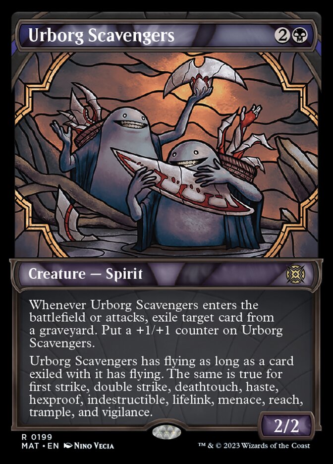 Urborg Scavengers (Showcase Halo Foil) [March of the Machine: The Aftermath] | Rook's Games and More