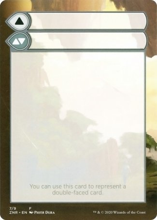 Helper Card (7/9) [Zendikar Rising Tokens] | Rook's Games and More