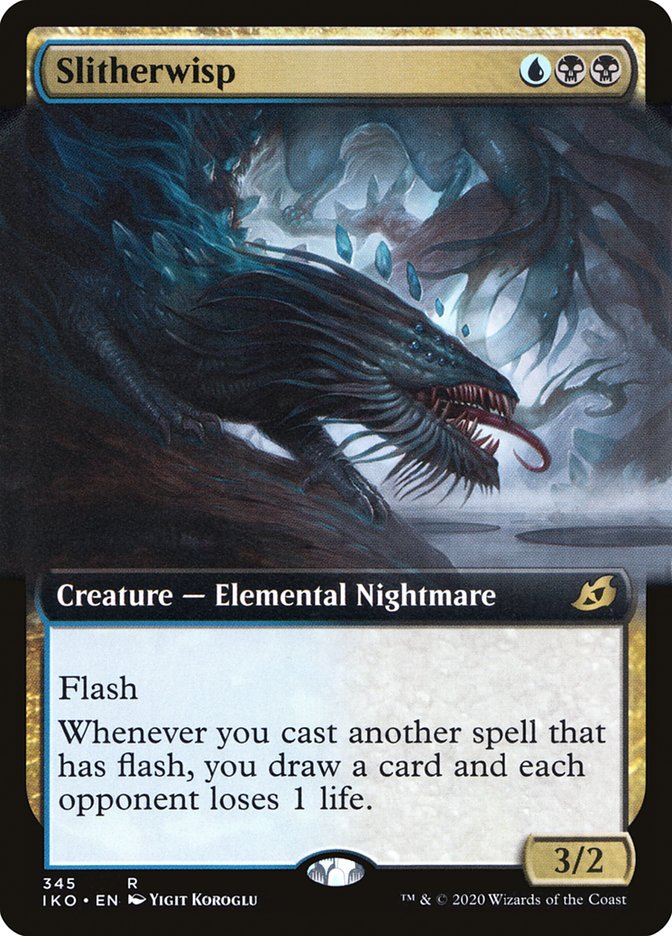 Slitherwisp (Extended Art) [Ikoria: Lair of Behemoths] | Rook's Games and More