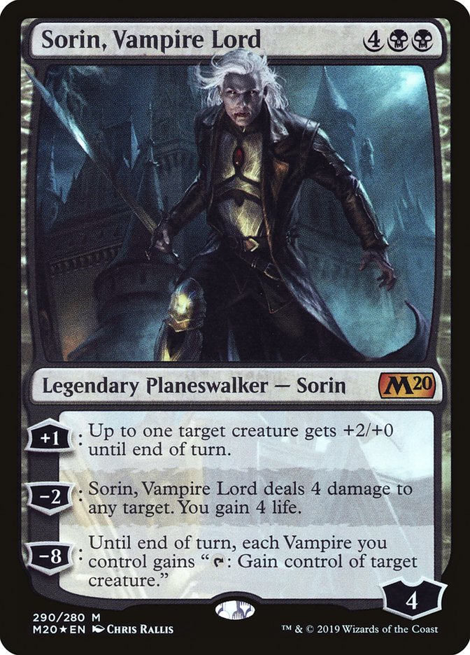 Sorin, Vampire Lord [Core Set 2020] | Rook's Games and More