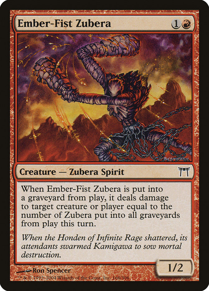 Ember-Fist Zubera [Champions of Kamigawa] | Rook's Games and More