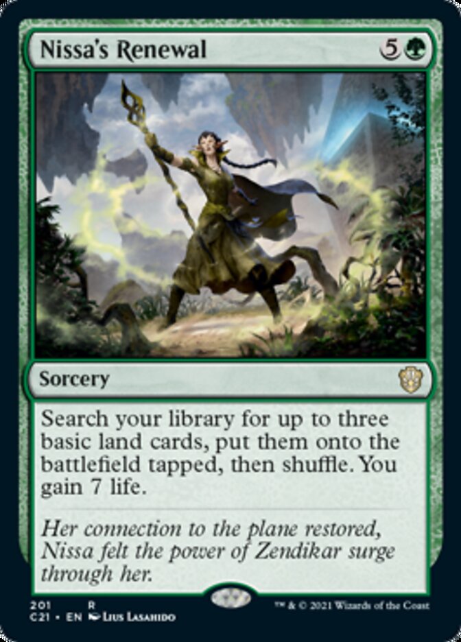 Nissa's Renewal [Commander 2021] | Rook's Games and More