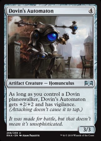 Dovin's Automaton [Ravnica Allegiance] | Rook's Games and More