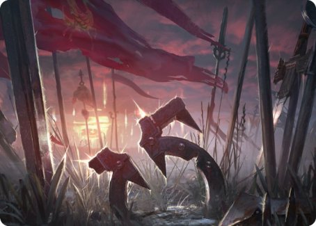 Field of Ruin Art Card [Innistrad: Midnight Hunt Art Series] | Rook's Games and More