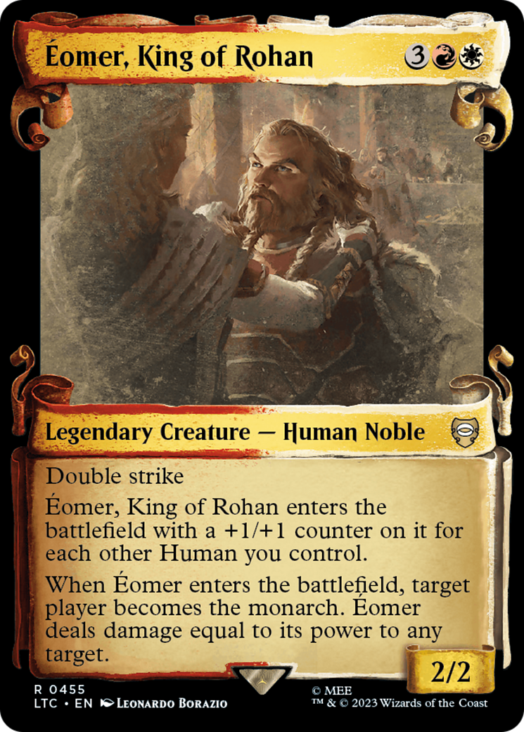 Eomer, King of Rohan [The Lord of the Rings: Tales of Middle-Earth Commander Showcase Scrolls] | Rook's Games and More