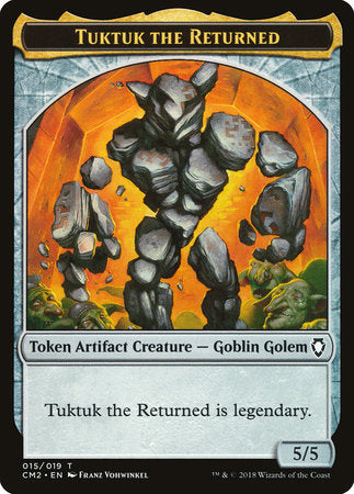 Tuktuk the Returned Token [Commander Anthology Volume II Tokens] | Rook's Games and More