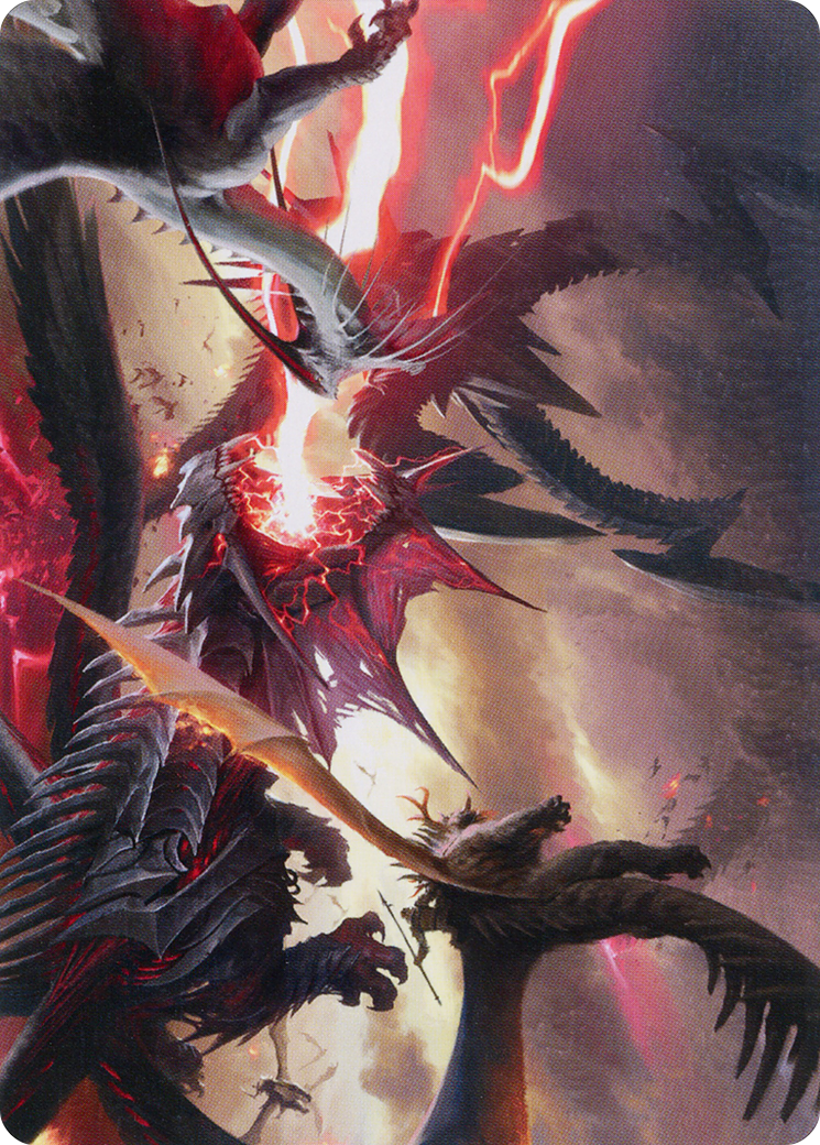 Invasion of Tarkir Art Card [March of the Machine Art Series] | Rook's Games and More