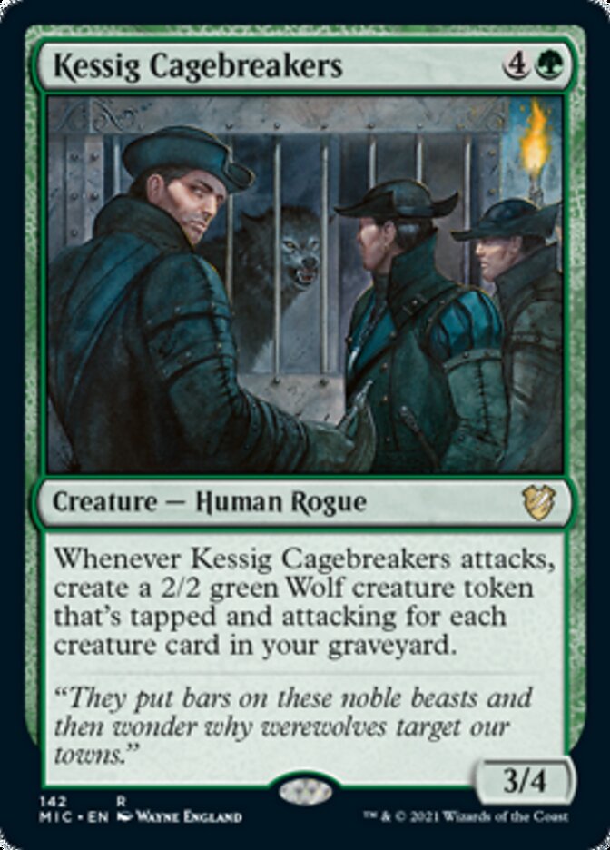 Kessig Cagebreakers [Innistrad: Midnight Hunt Commander] | Rook's Games and More