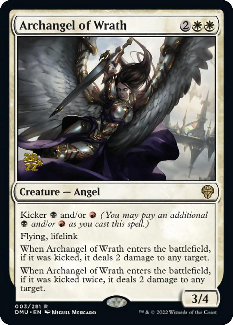 Archangel of Wrath [Dominaria United Prerelease Promos] | Rook's Games and More