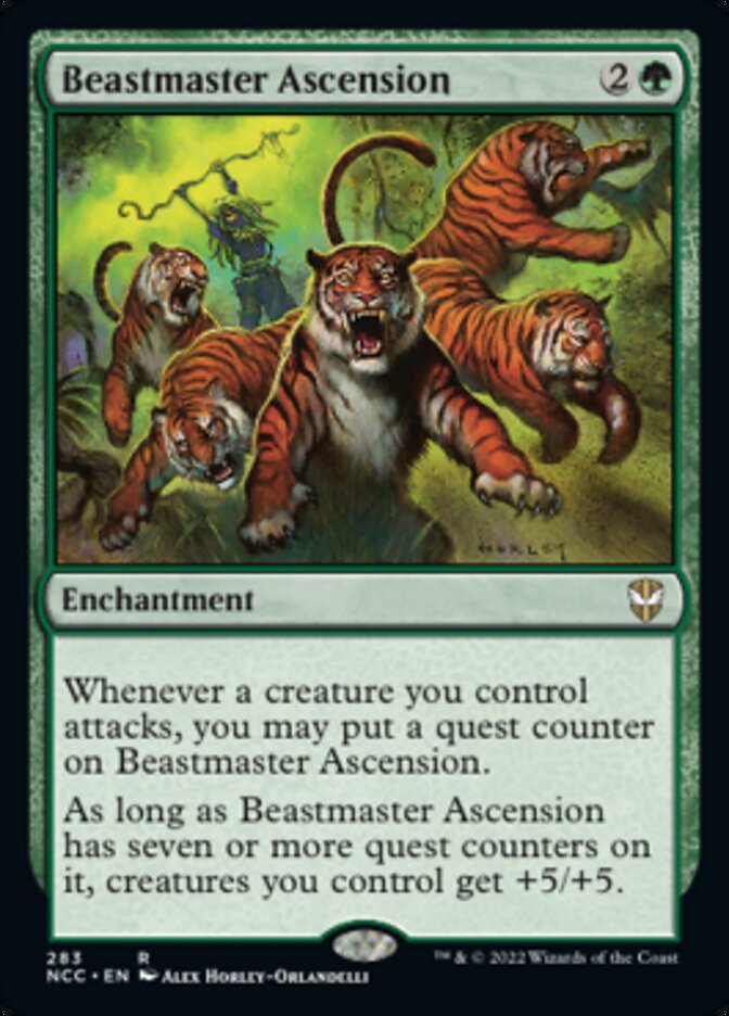 Beastmaster Ascension [Streets of New Capenna Commander] | Rook's Games and More