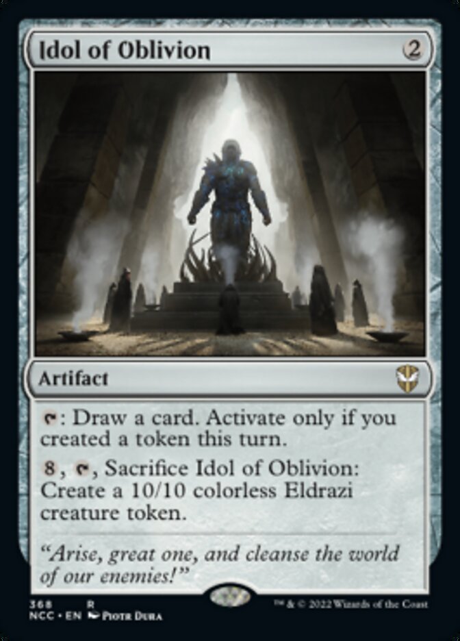 Idol of Oblivion [Streets of New Capenna Commander] | Rook's Games and More