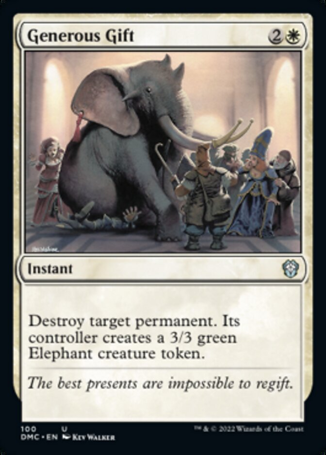 Generous Gift [Dominaria United Commander] | Rook's Games and More