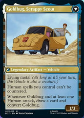 Goldbug, Humanity's Ally // Goldbug, Scrappy Scout [Universes Beyond: Transformers] | Rook's Games and More