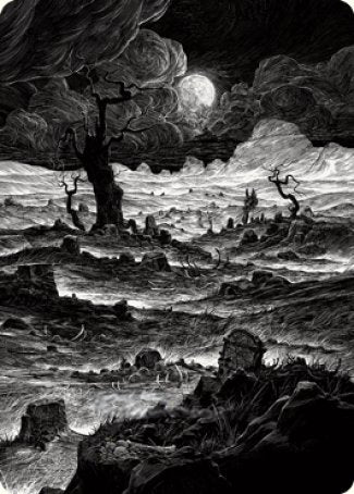 Plains 1 Art Card [Innistrad: Crimson Vow Art Series] | Rook's Games and More