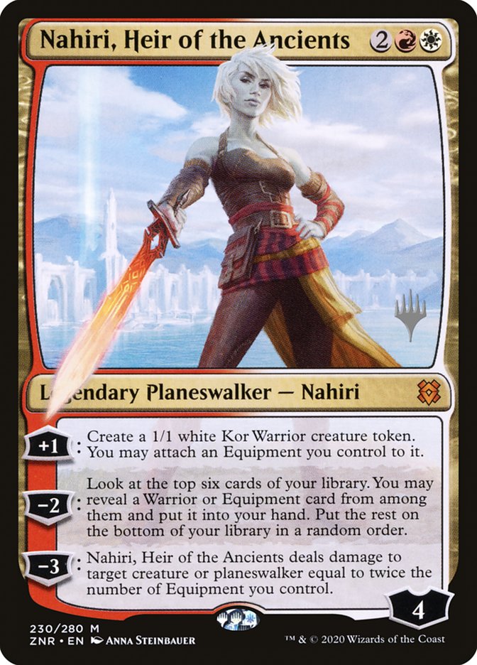 Nahiri, Heir of the Ancients (Promo Pack) [Zendikar Rising Promos] | Rook's Games and More