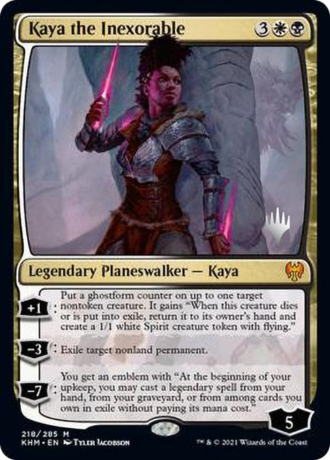 Kaya the Inexorable [Kaldheim Promo Pack] | Rook's Games and More