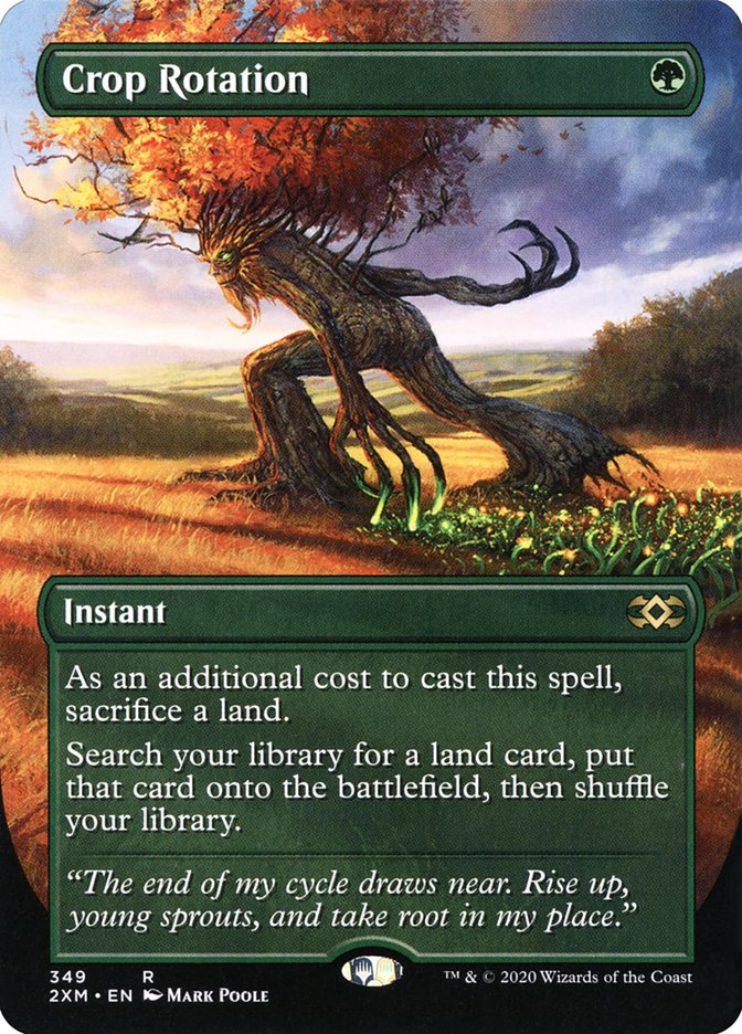 Crop Rotation (Borderless) [Double Masters] | Rook's Games and More