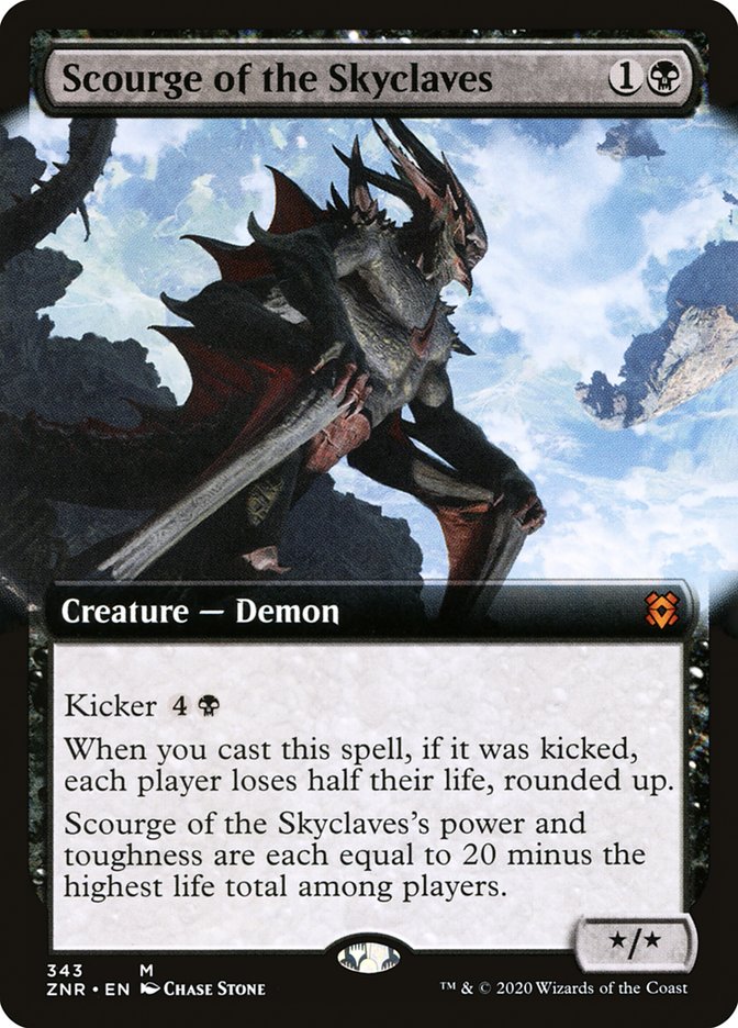 Scourge of the Skyclaves (Extended Art) [Zendikar Rising] | Rook's Games and More