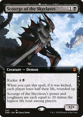 Scourge of the Skyclaves (Extended Art) [Zendikar Rising] | Rook's Games and More