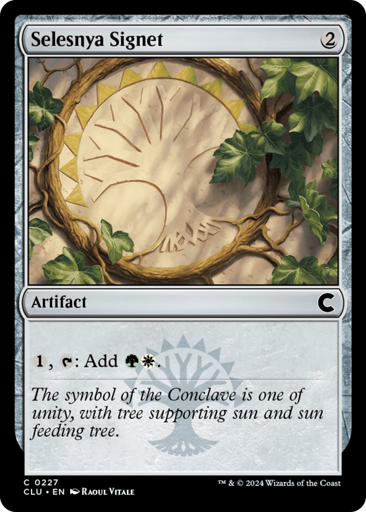 Selesnya Signet [Ravnica: Clue Edition] | Rook's Games and More