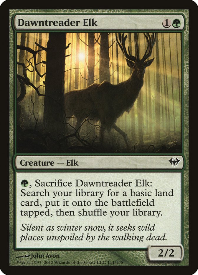 Dawntreader Elk [Dark Ascension] | Rook's Games and More