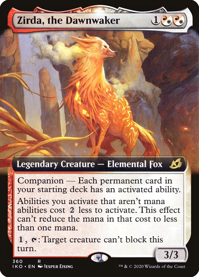 Zirda, the Dawnwaker (Extended Art) [Ikoria: Lair of Behemoths] | Rook's Games and More