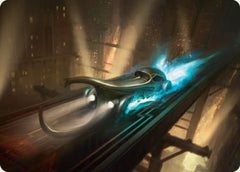 Run Out of Town Art Card [Streets of New Capenna Art Series]