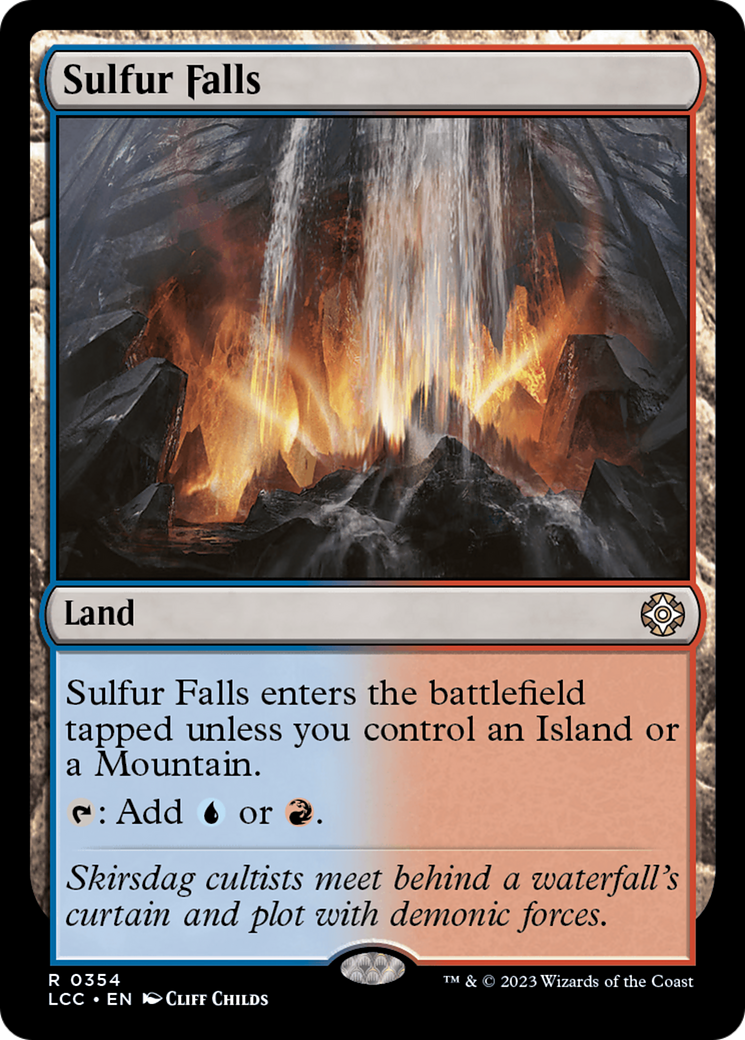 Sulfur Falls [The Lost Caverns of Ixalan Commander] | Rook's Games and More