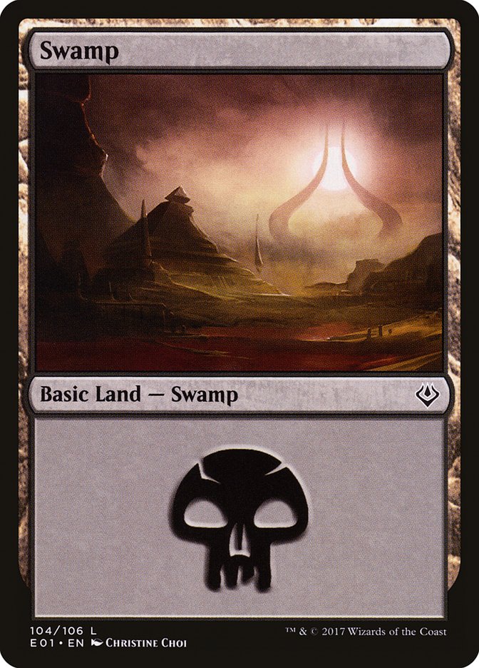 Swamp (104) [Archenemy: Nicol Bolas] | Rook's Games and More