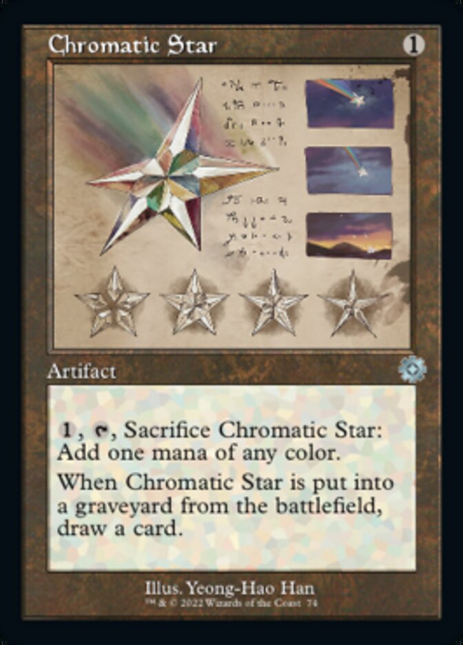 Chromatic Star (Retro Schematic) [The Brothers' War Retro Artifacts] | Rook's Games and More