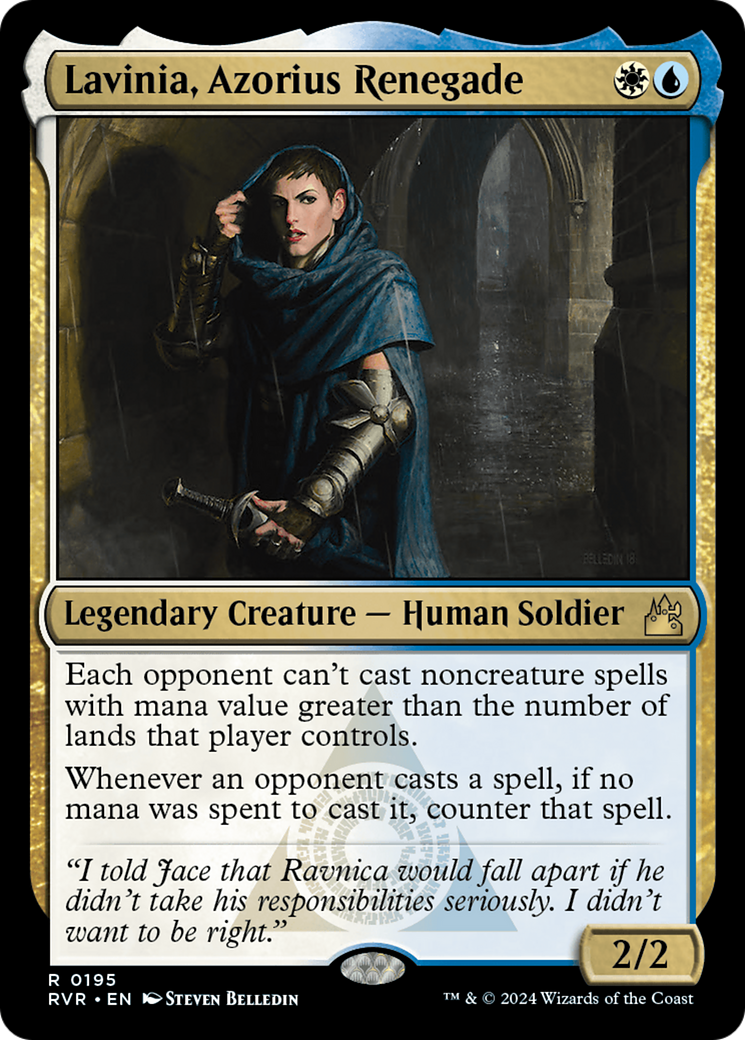 Lavinia, Azorius Renegade [Ravnica Remastered] | Rook's Games and More